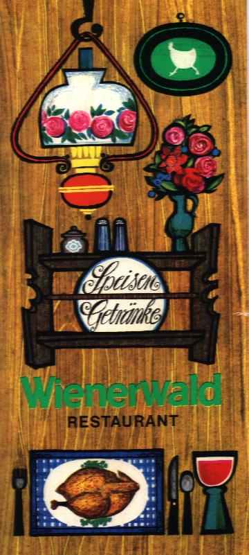 Speisekarte | Wienerwald | Außenansicht